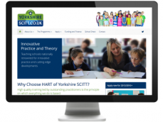 Screenshot of Hart of Yorkshire Scitt based in Otley Wordpress Website developed by Sourmash Internet
