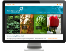 Screenshot of Myddleton Croft Website built by Sour Mash Internet